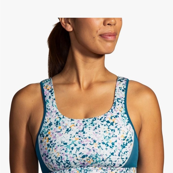 Brooks Multicolor Sports Bra Size 34E - Picture 6 of 7